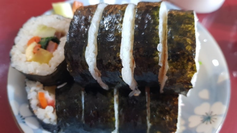 어른아이,김밥 이미지