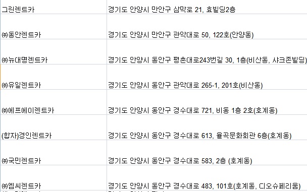 엠씨렌트카 이미지