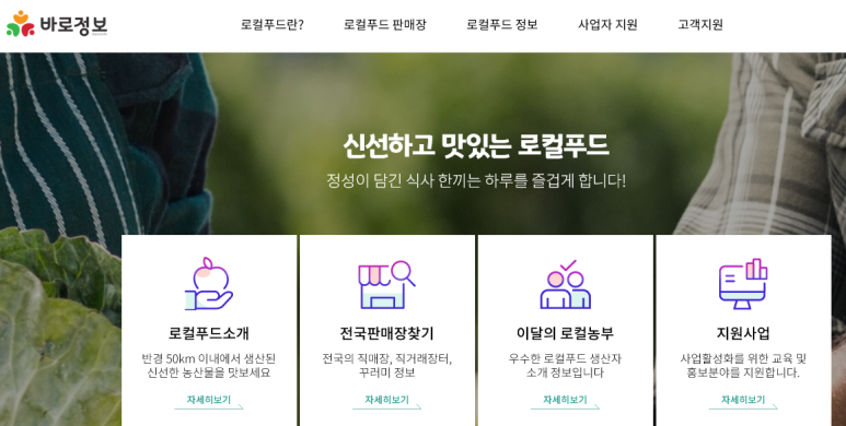 전국농산물직거래판매장 이미지