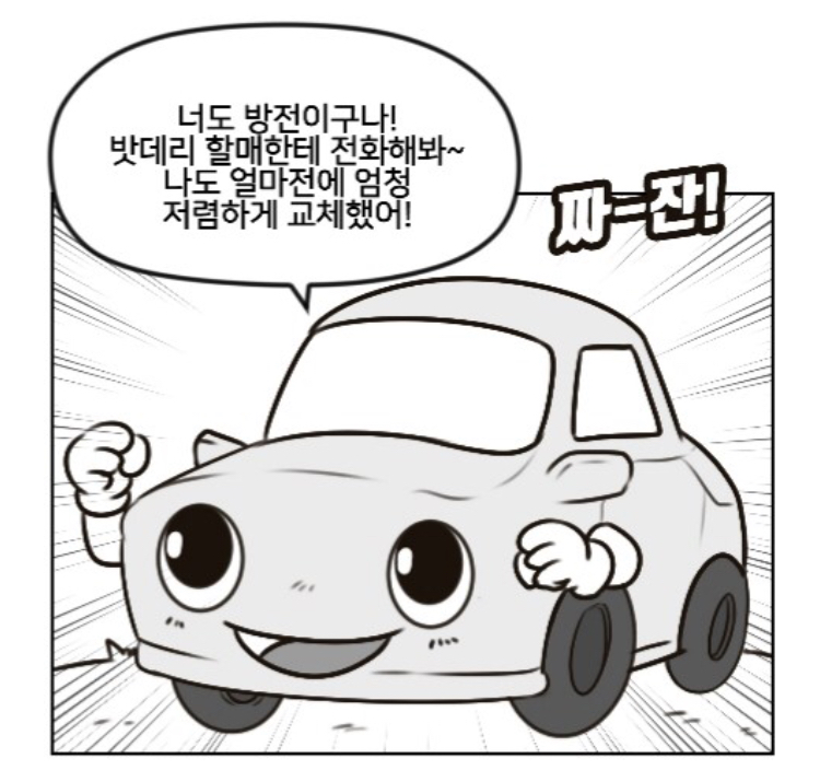 자동차밧데리전문할인매장 이미지