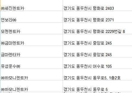 모젠렌트카 이미지