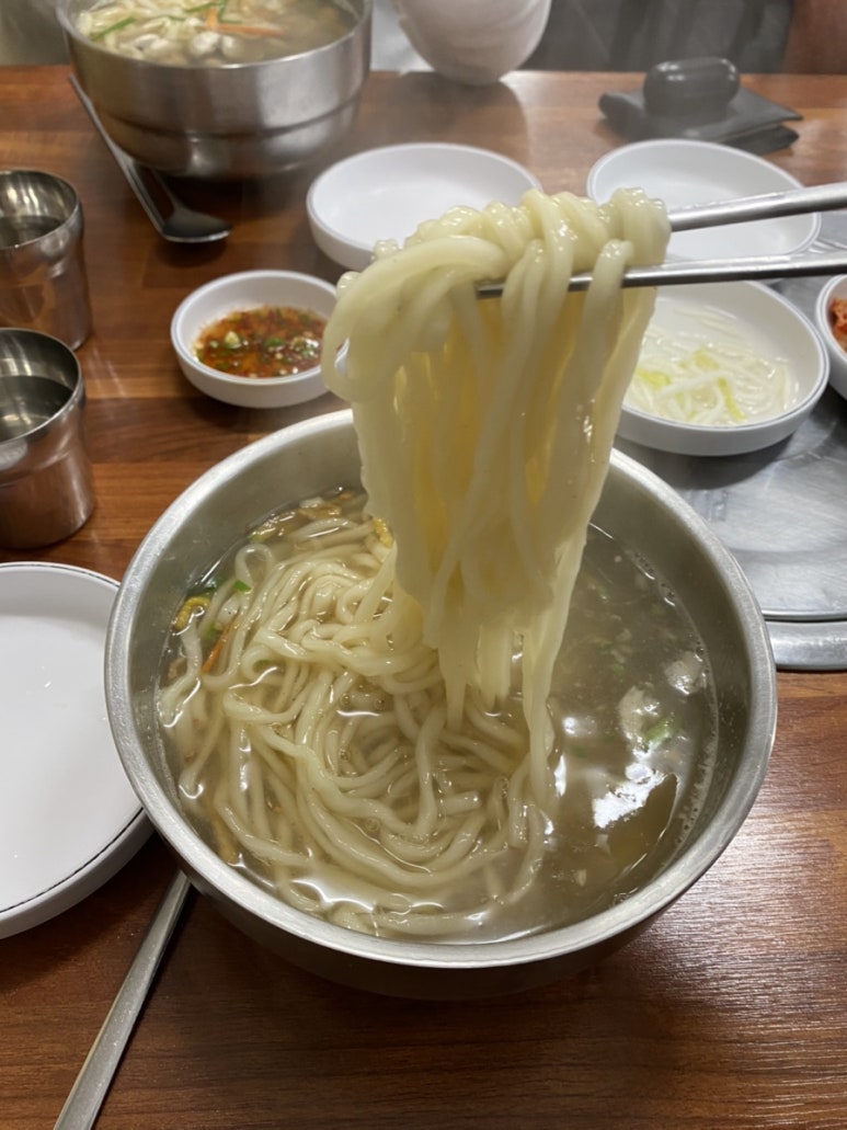 백세칼국수 이미지