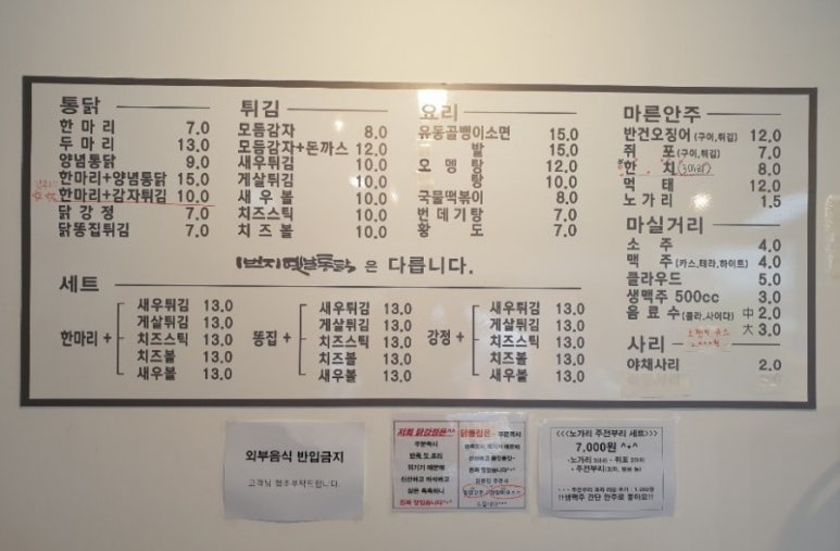 1번지옛날통닭 이미지