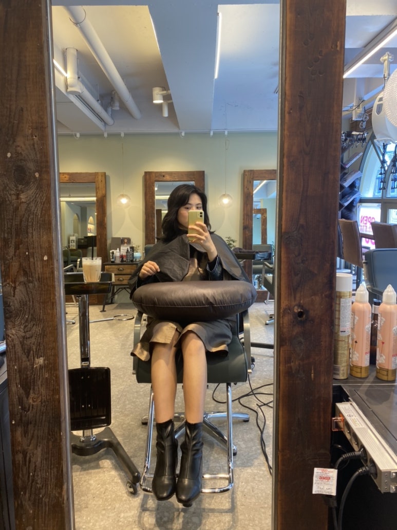 깜장머리 미용실 이미지