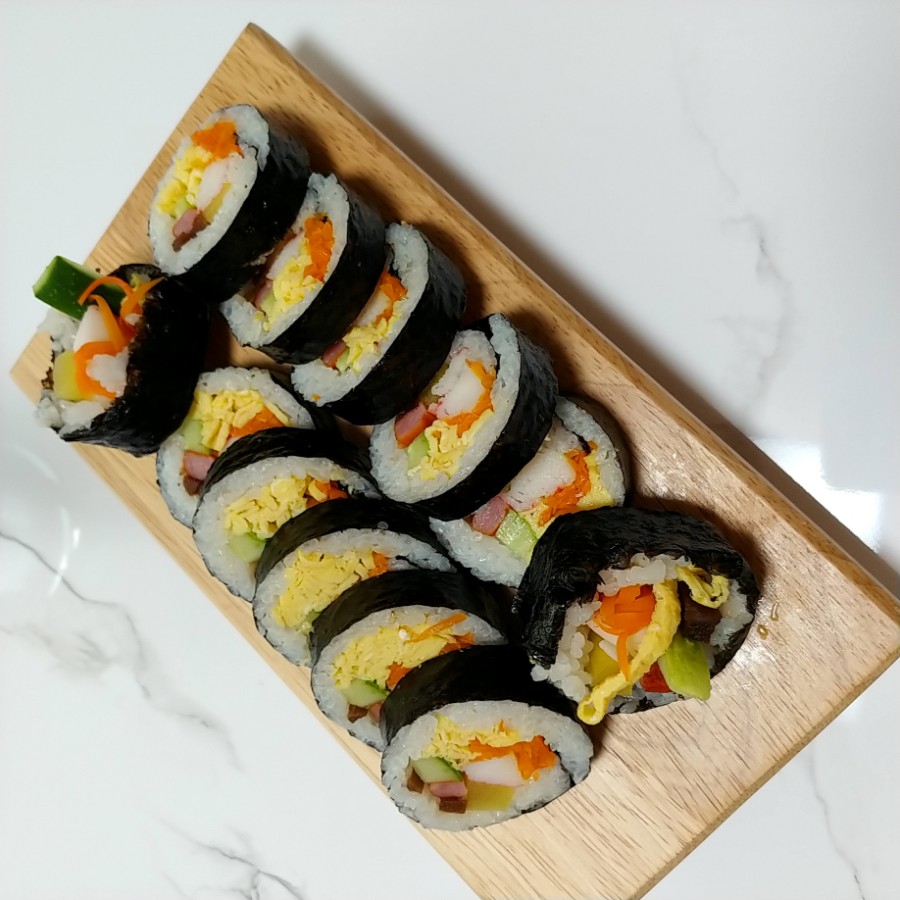 김밥과라면 이미지