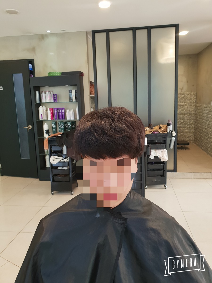 수빈헤어라인 이미지
