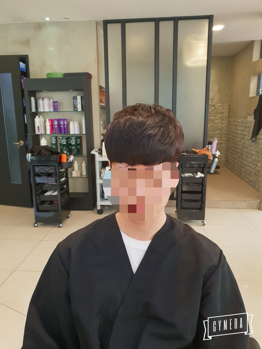 수빈헤어라인 이미지