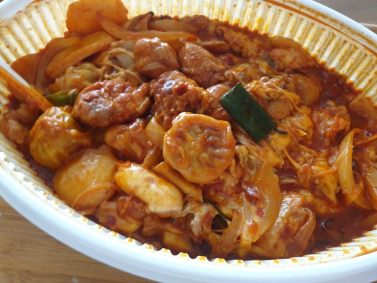 치즈를사랑한찜닭 이미지