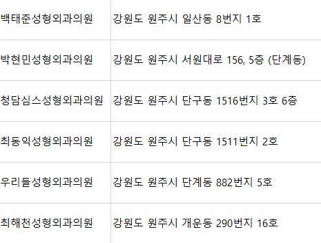 청담심스성형외과의원 이미지