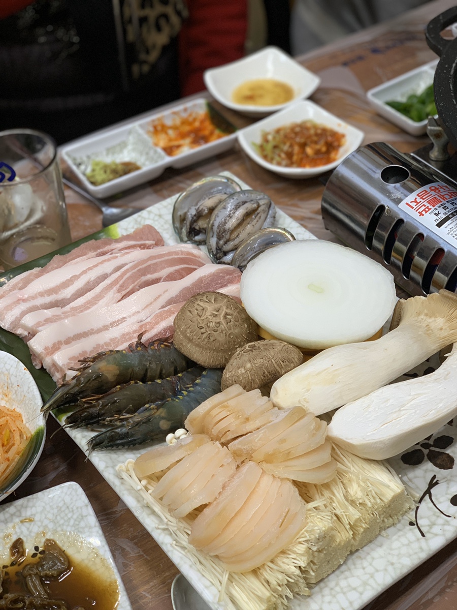 여수바다선어삼합 이미지