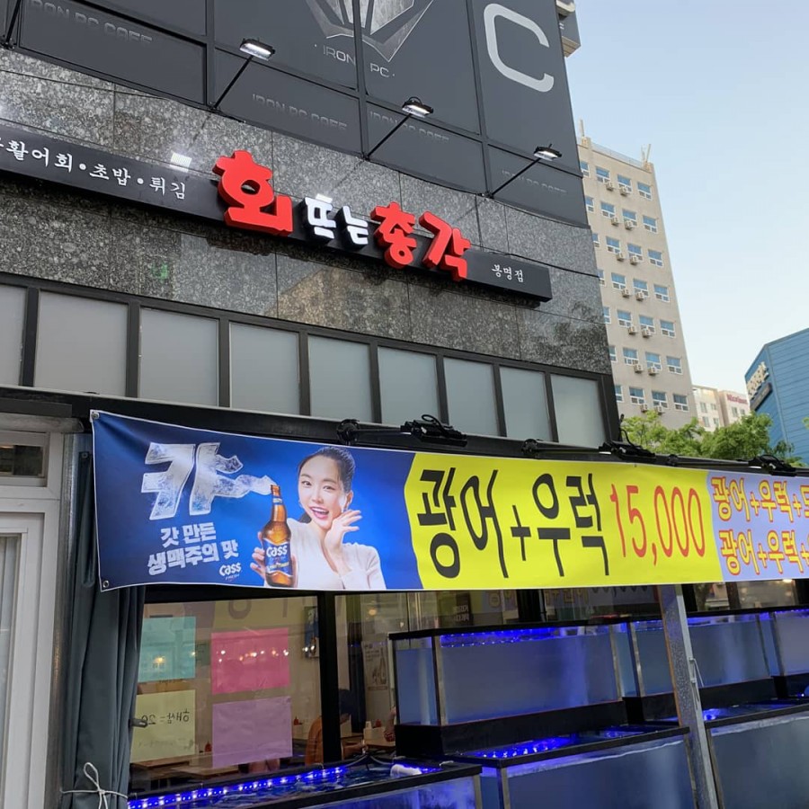 회떠주는총각 이미지