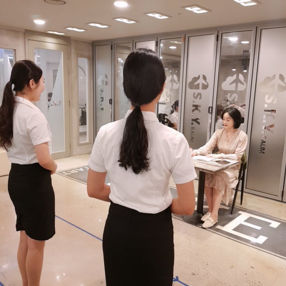 승무원 이미지