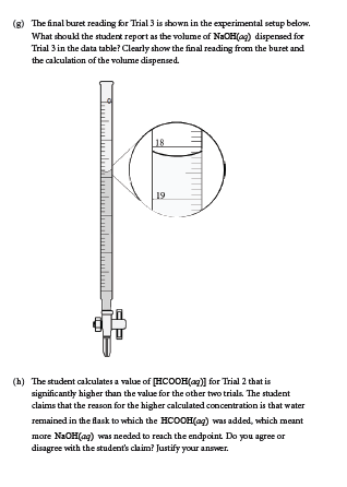 AP chemistry(화학) 2020년 sample 답안지 / AP chemistry 2020 sample answers 관련 이미지 1