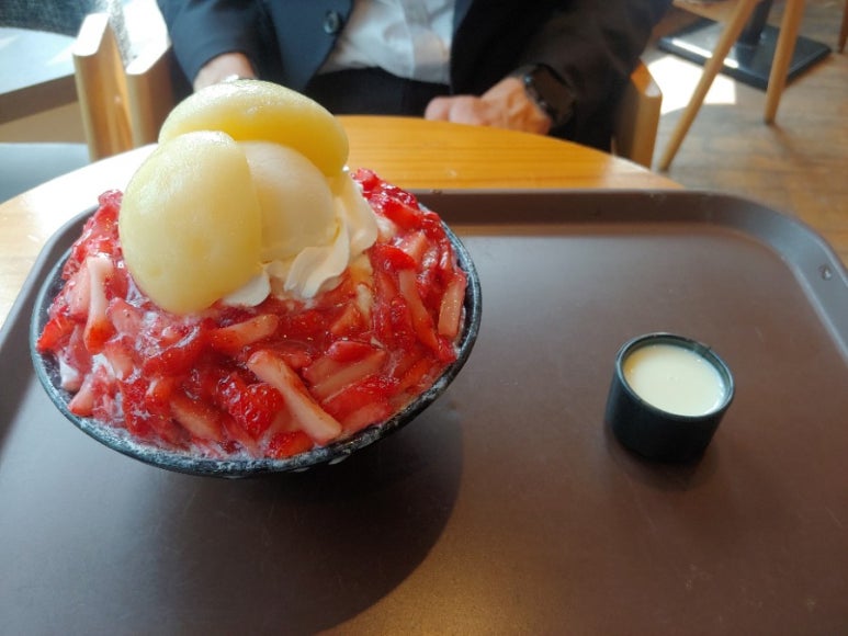 샤르르빙수 이미지