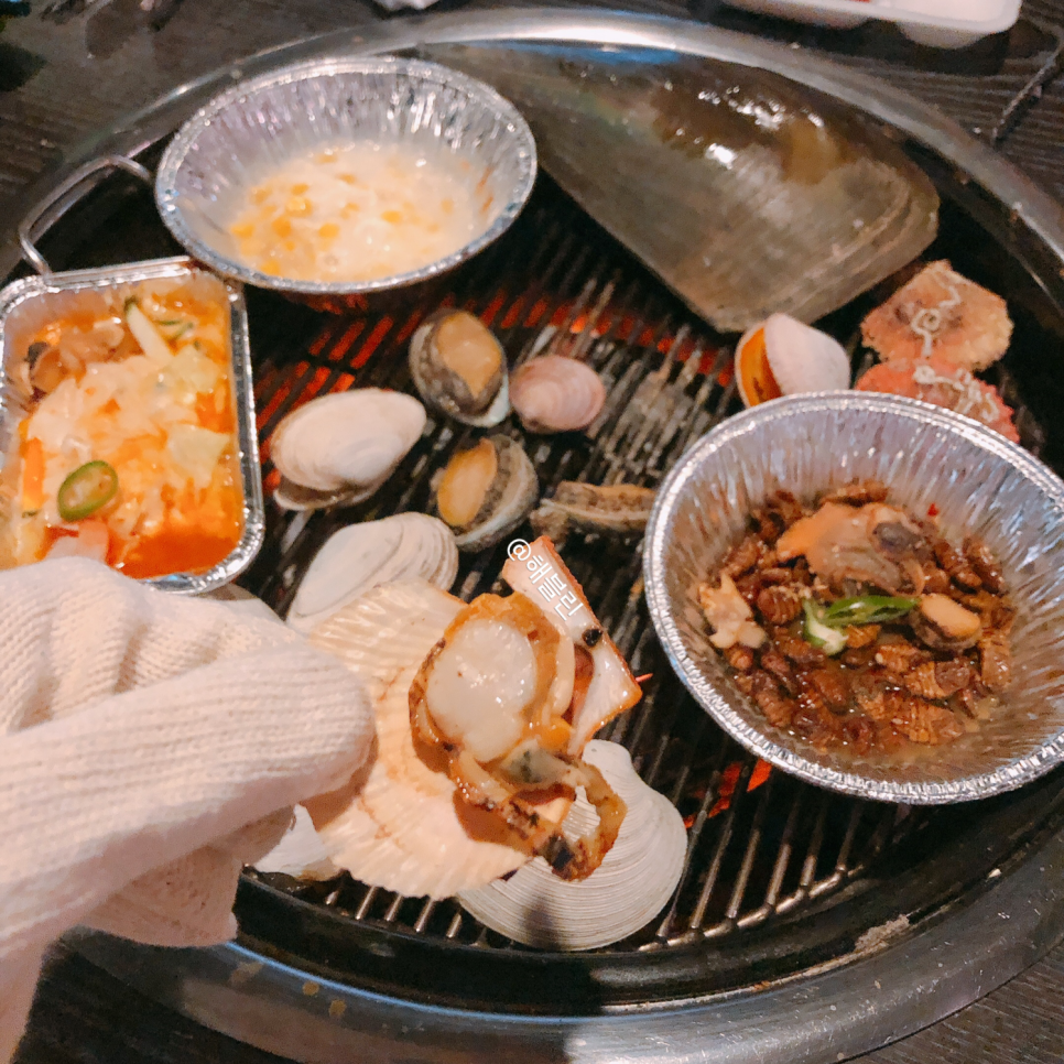 가로수길 조개 신화에서 조개구이 무한리필로~ : 네이버 블로그