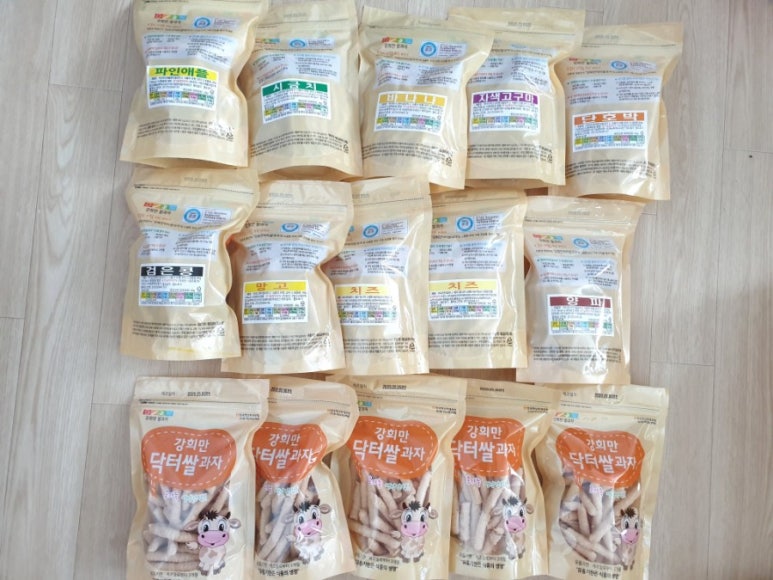 강희만쌀과자 이미지