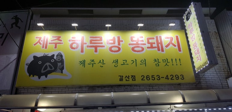 하루방똥돼지 이미지