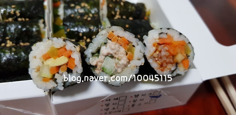 꼬다리꼬마김밥 이미지
