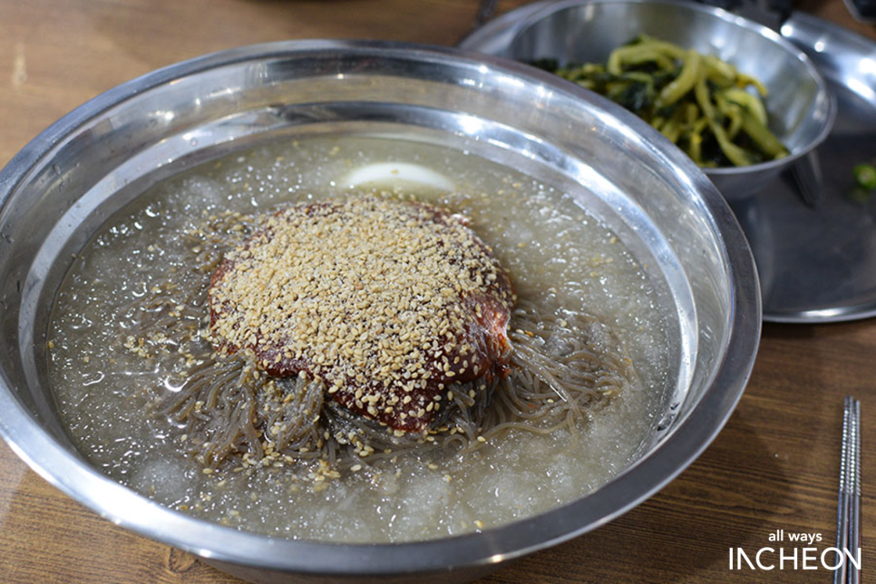 세숫대야냉면 이미지