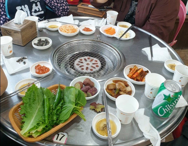 송정꼬리치는산곰장어 이미지