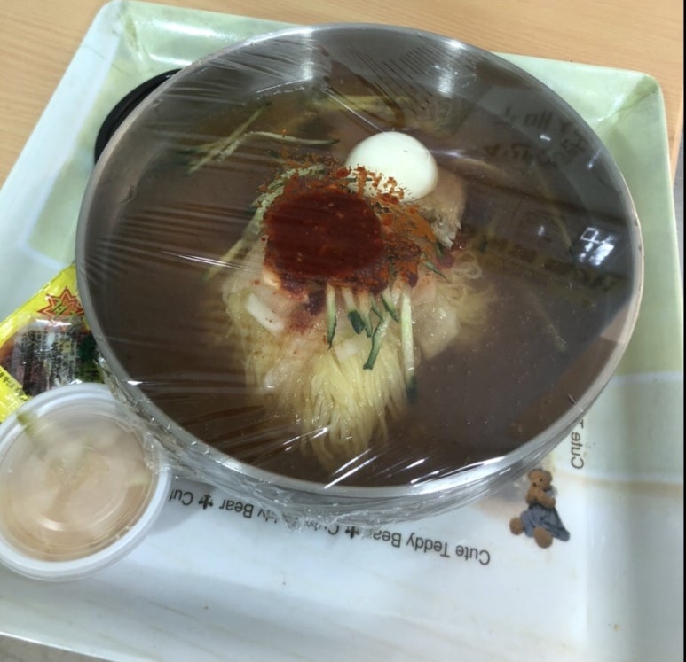 백가밀면 이미지