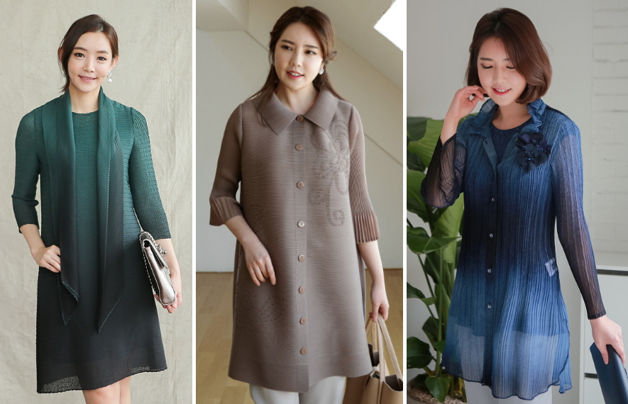 [엄마옷] 하객패션 플리츠 앙상블 재킷 - 99사이즈까지 40대 50대 60대 중년여성의류 : 네이버 블로그