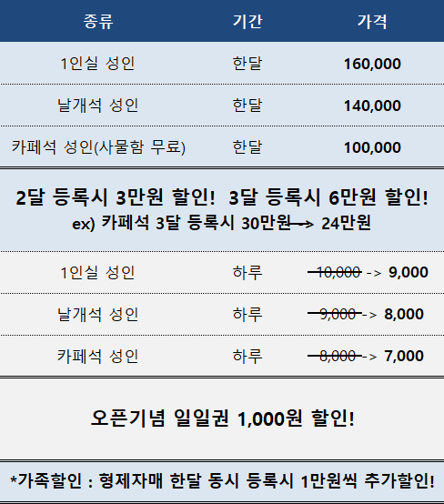 스터디나인독서실 이미지