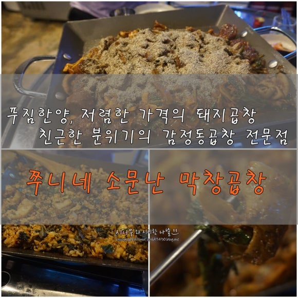 쭈니네막창 이미지