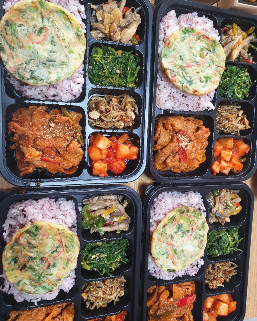 고급도시락백반 이미지