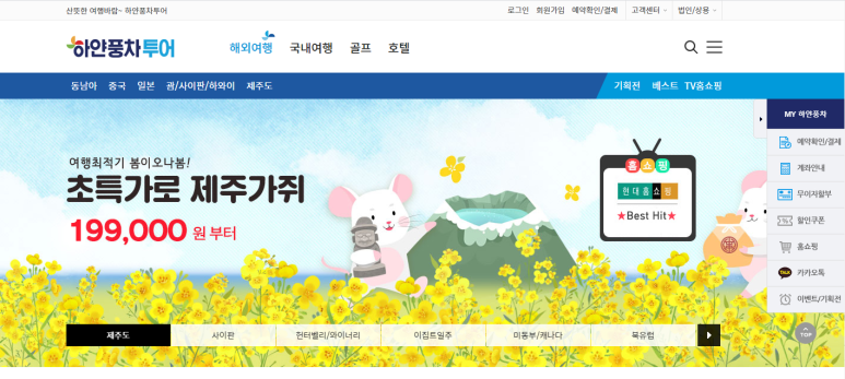 하얀여행사 제주 이미지