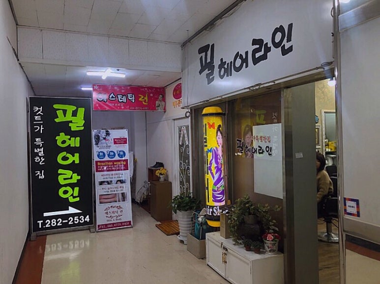 필헤어라인 이미지