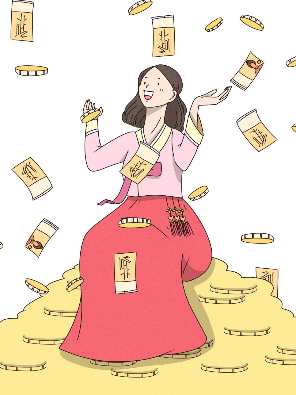 부자복권 이미지