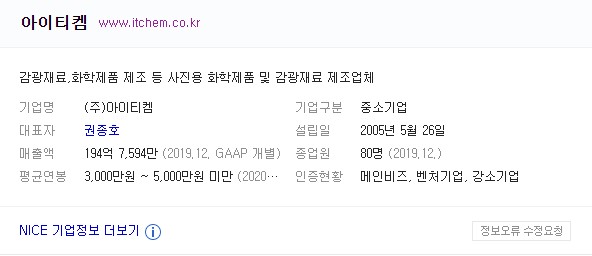 (주)아이티켐 이미지