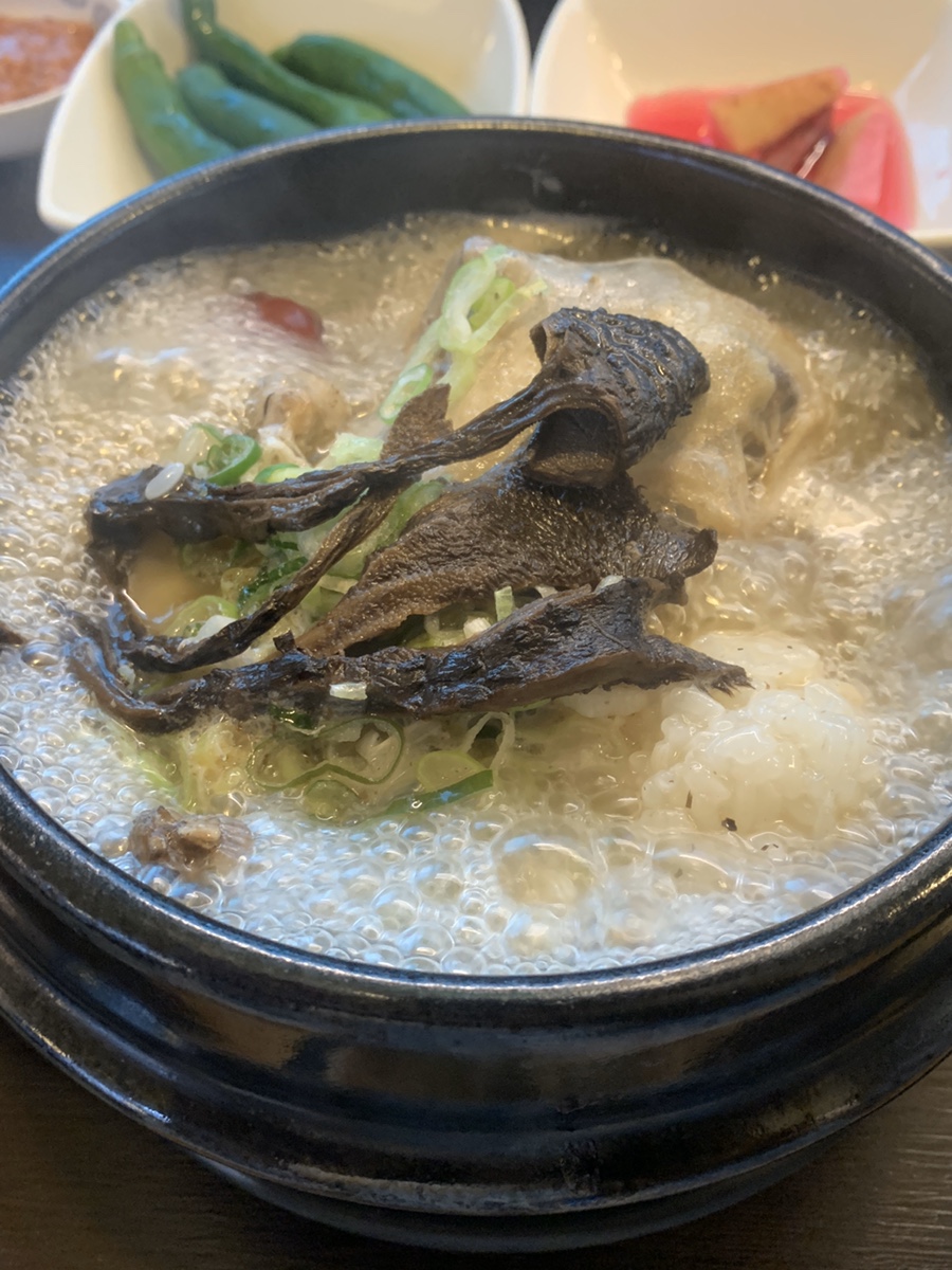 장수능이삼계탕 이미지