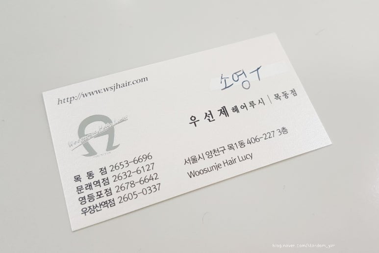 우선제 헤어루시 이미지