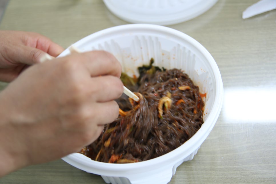 맑은물세숫대야냉면 이미지