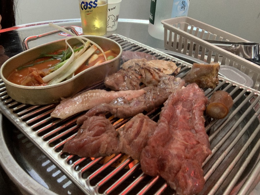 돼지부속구이 이미지