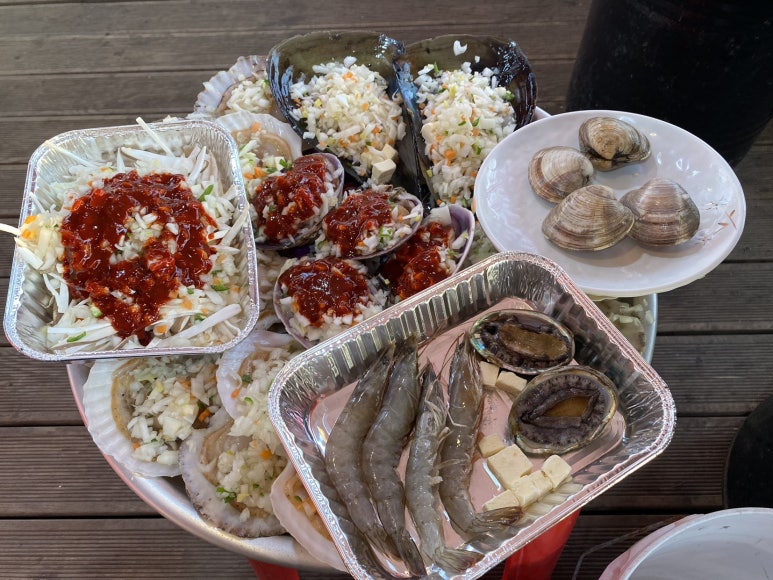산호조개구이 이미지