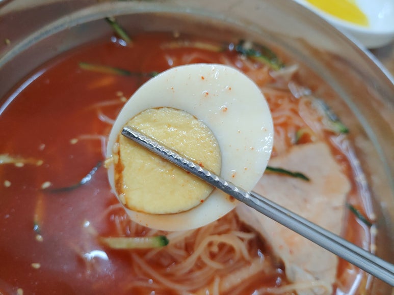 해조밀면 이미지