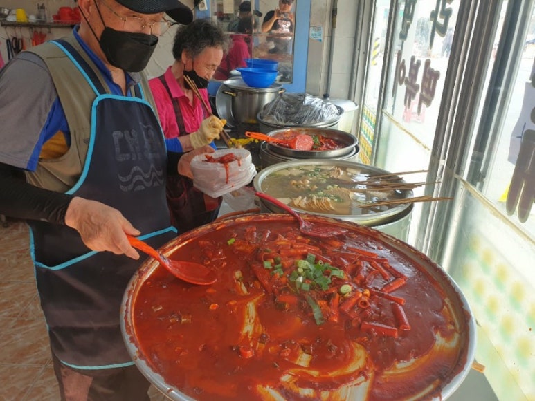 빨간떡볶이 이미지