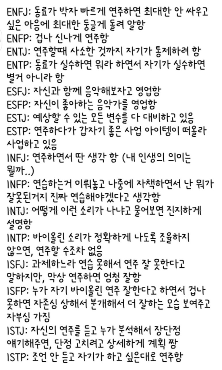 MBTI 짤 트위터 해외 번역meme : 네이버 블로그