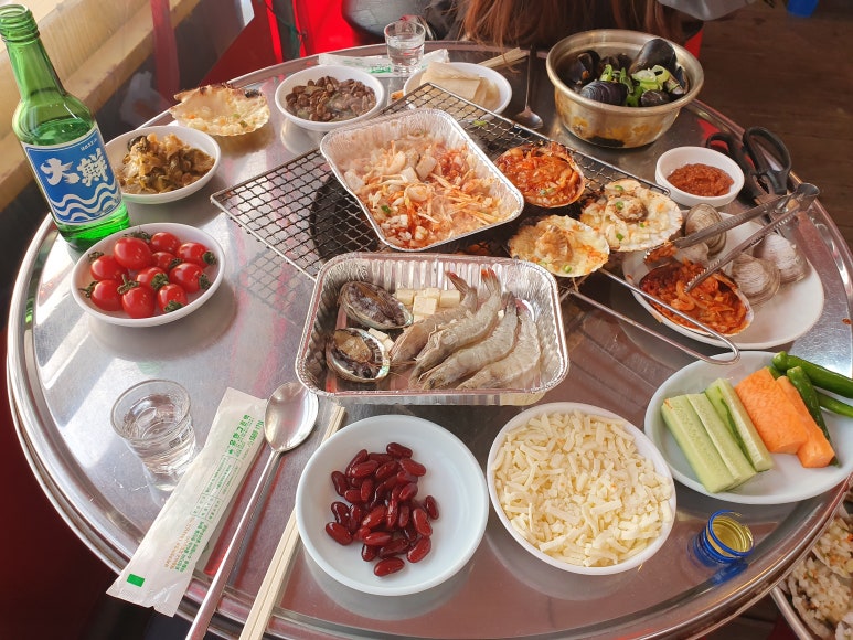 산호조개구이 이미지
