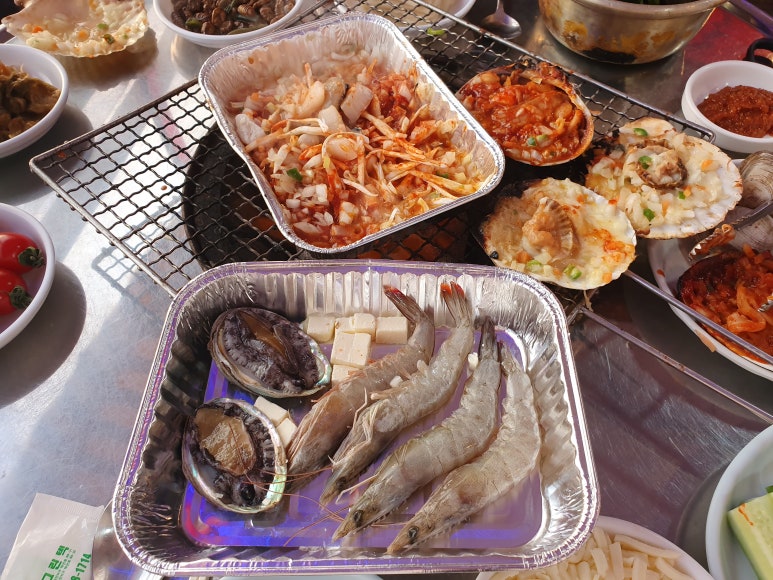 산호조개구이 이미지
