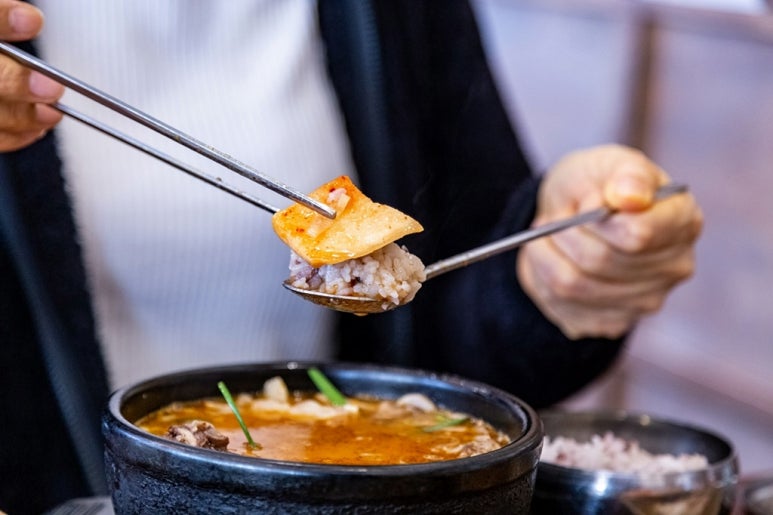 삼성찹쌀순대국 이미지