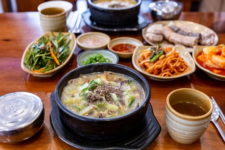 삼성찹쌀순대국 이미지