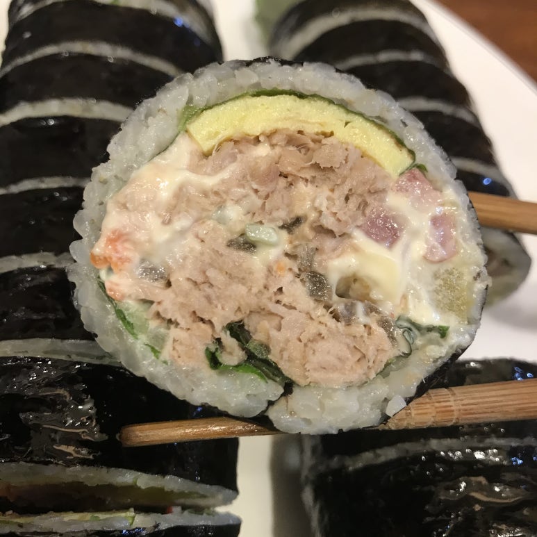 속보이는김밥 이미지