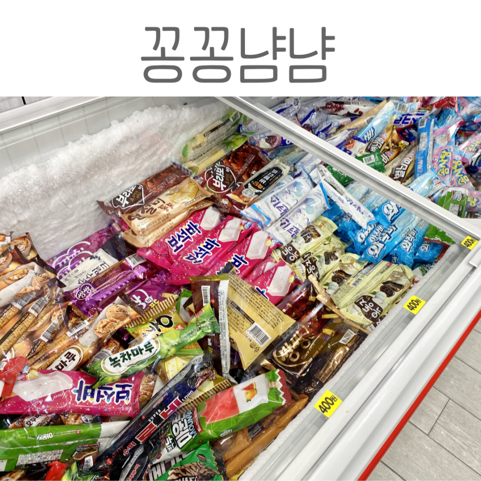 꽁꽁아이스크림할인점 이미지