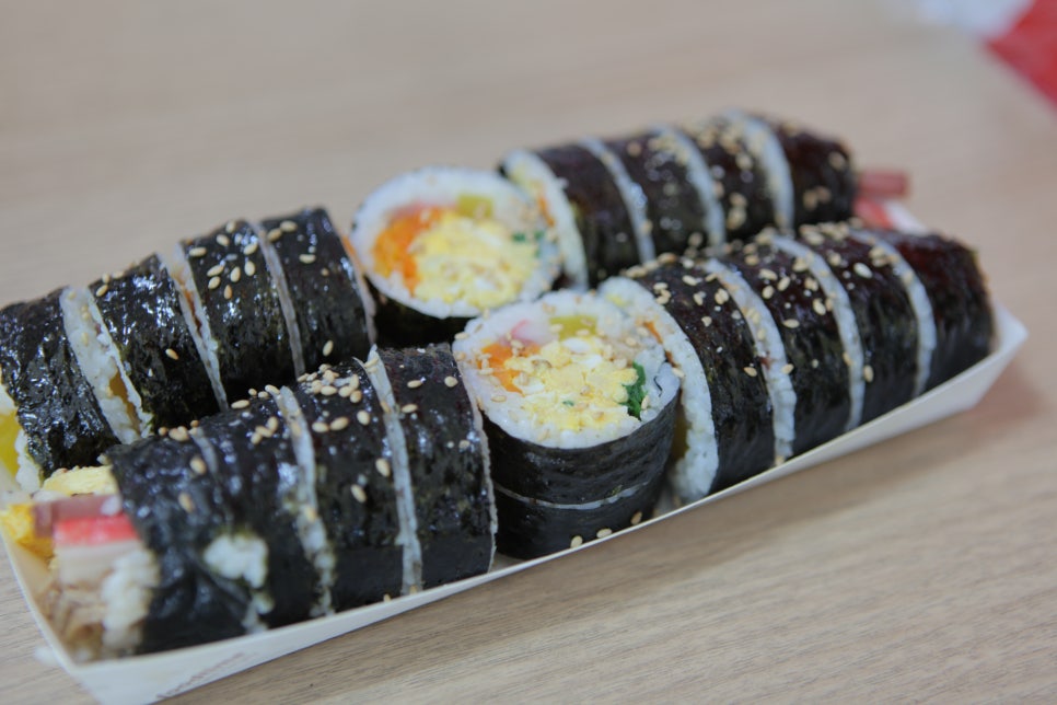 진짜맛있는김밥 이미지