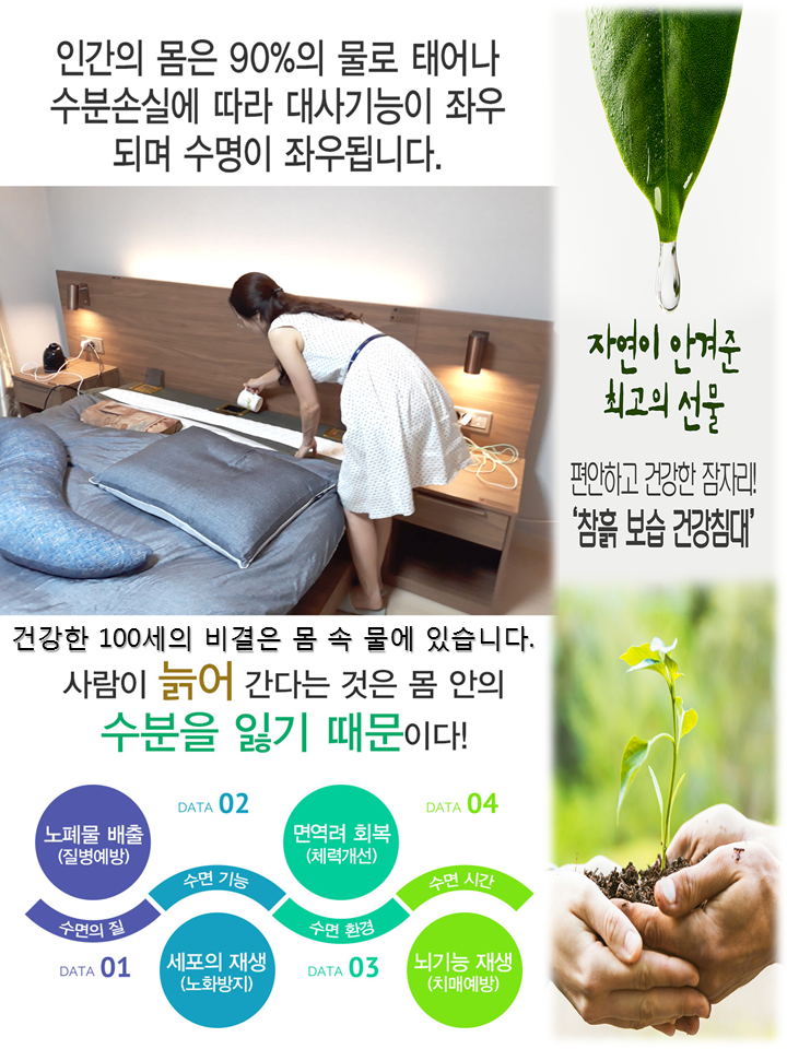 자연흙침대 이미지