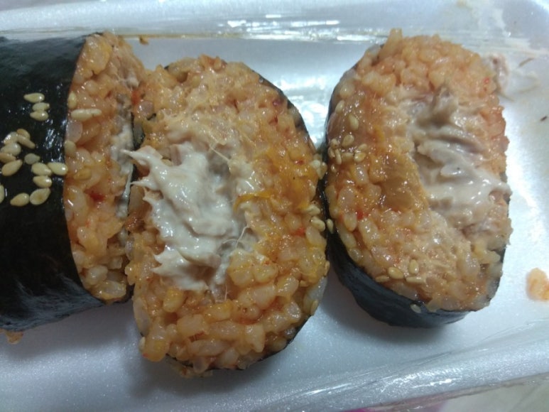 신가네김밥，죽 이미지